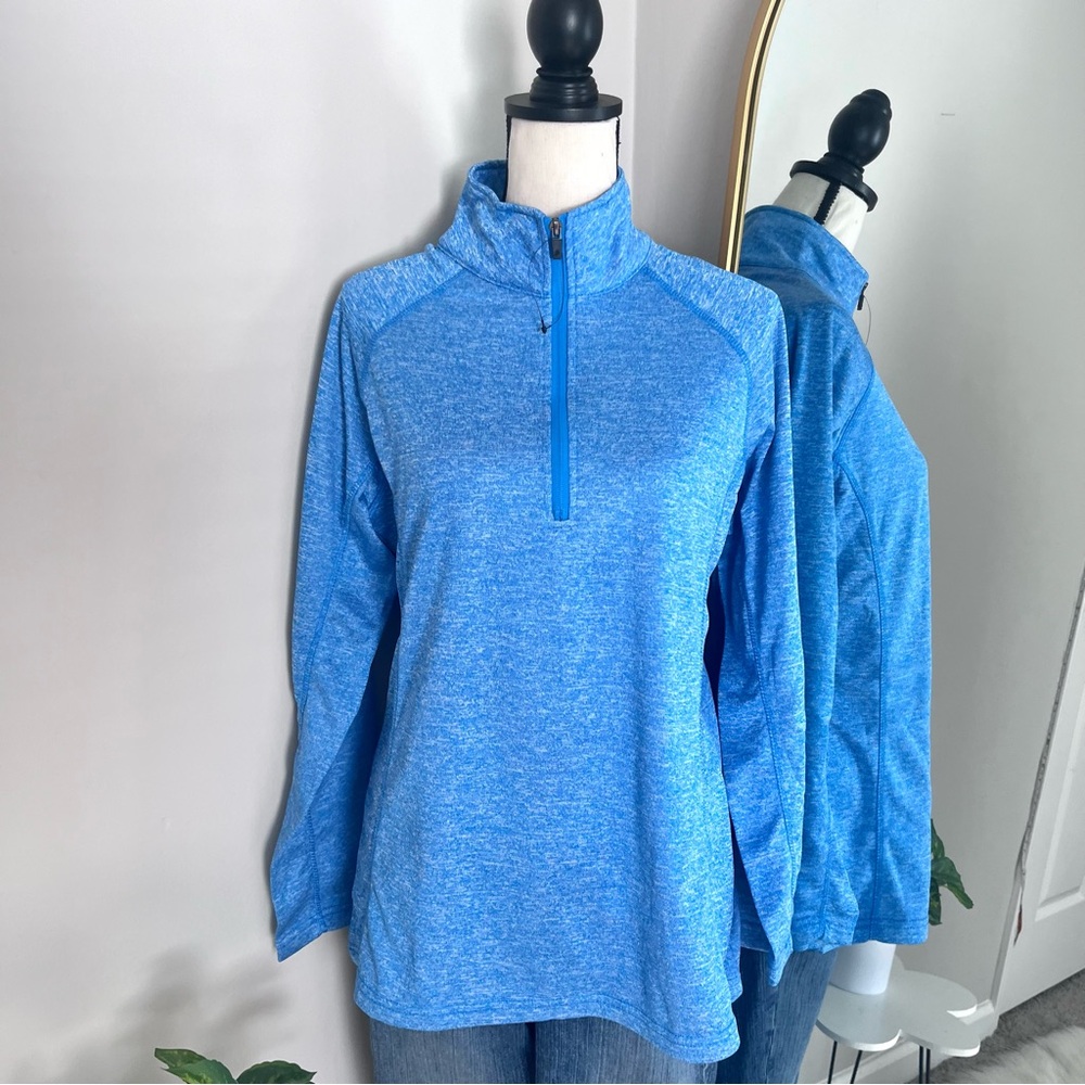 Colorado Clothing Blue Sporty Quarter Zip Pullover Top